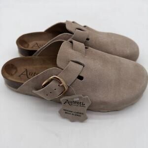Autenti 355 Sprinter Spain Suede Leather Clog Desert Sand Casual Comfort 9 - 40